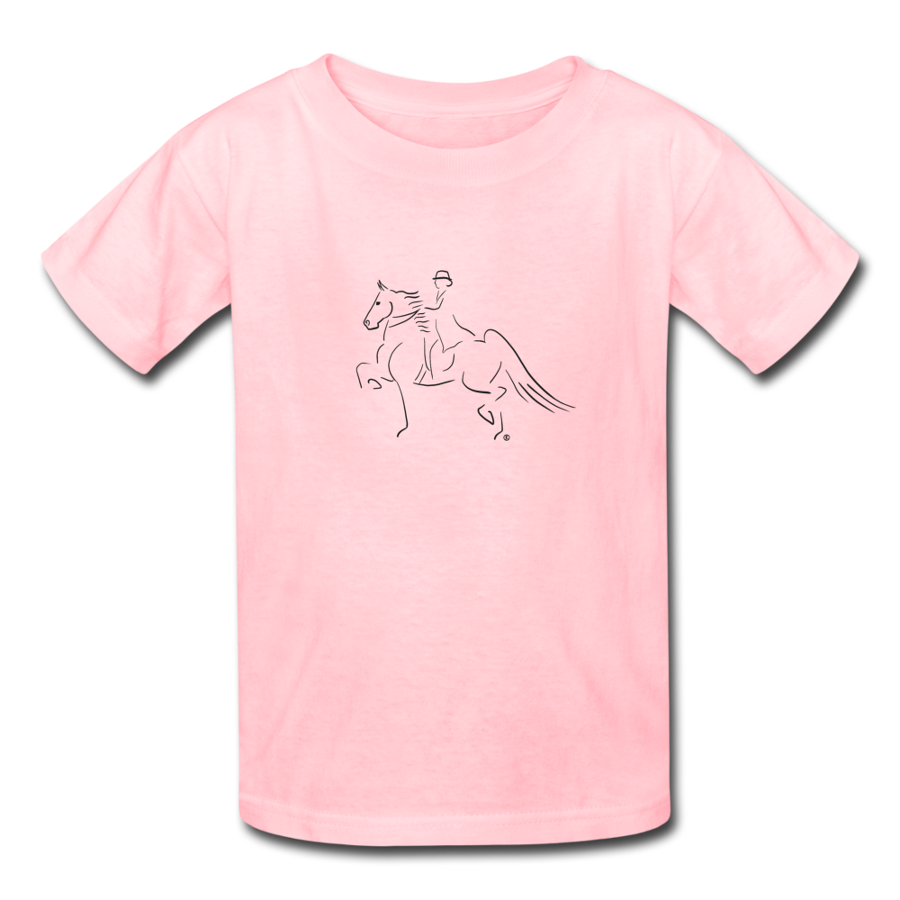 Saddleseat Kids' T-Shirt - pink